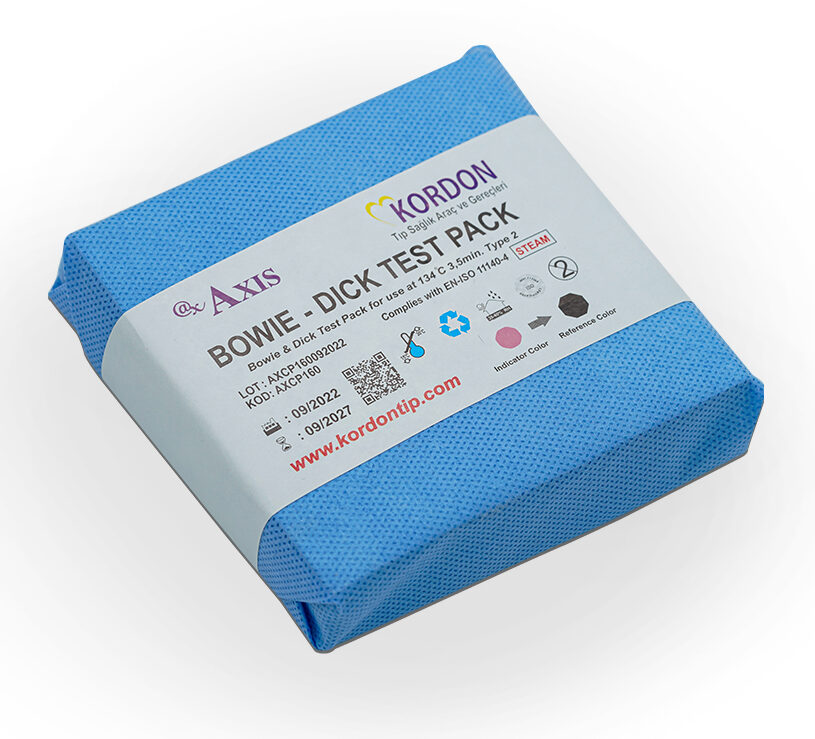 AXCP160 - 400 Wrapped Bowie Dick Test Pack